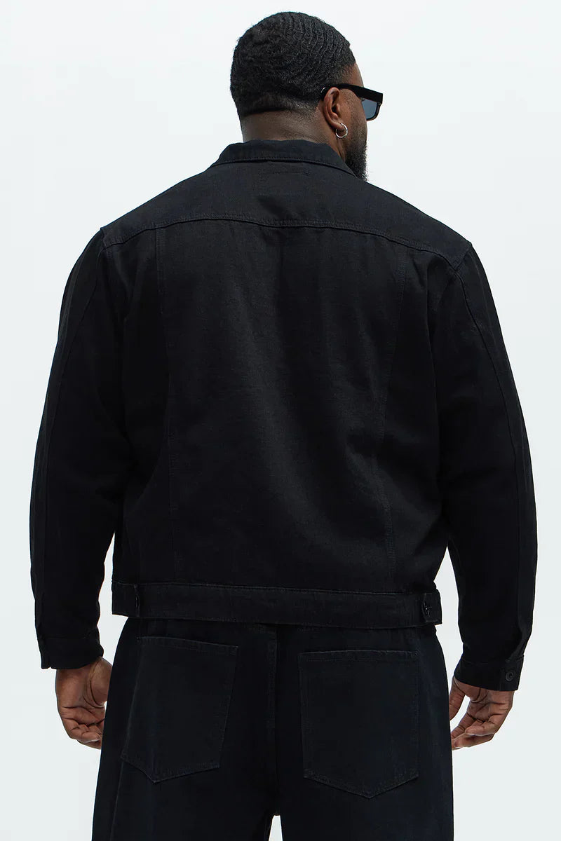 Cobain Denim Jacket - Black