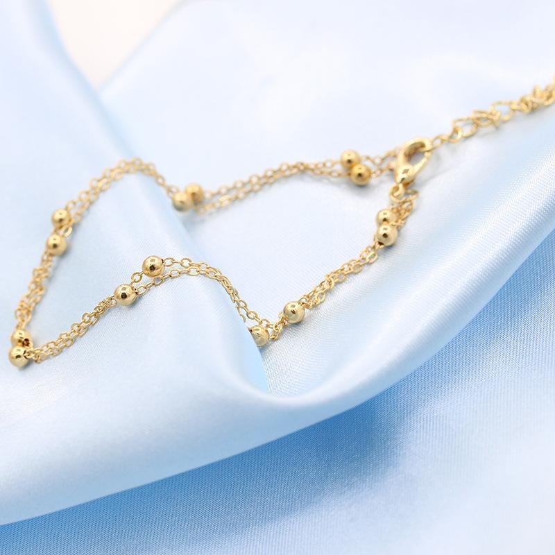 Fashion Ball Alloy Plating No Inlaid Women's Anklet - view 4