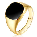 Fashion Simple Men's Ring - front view