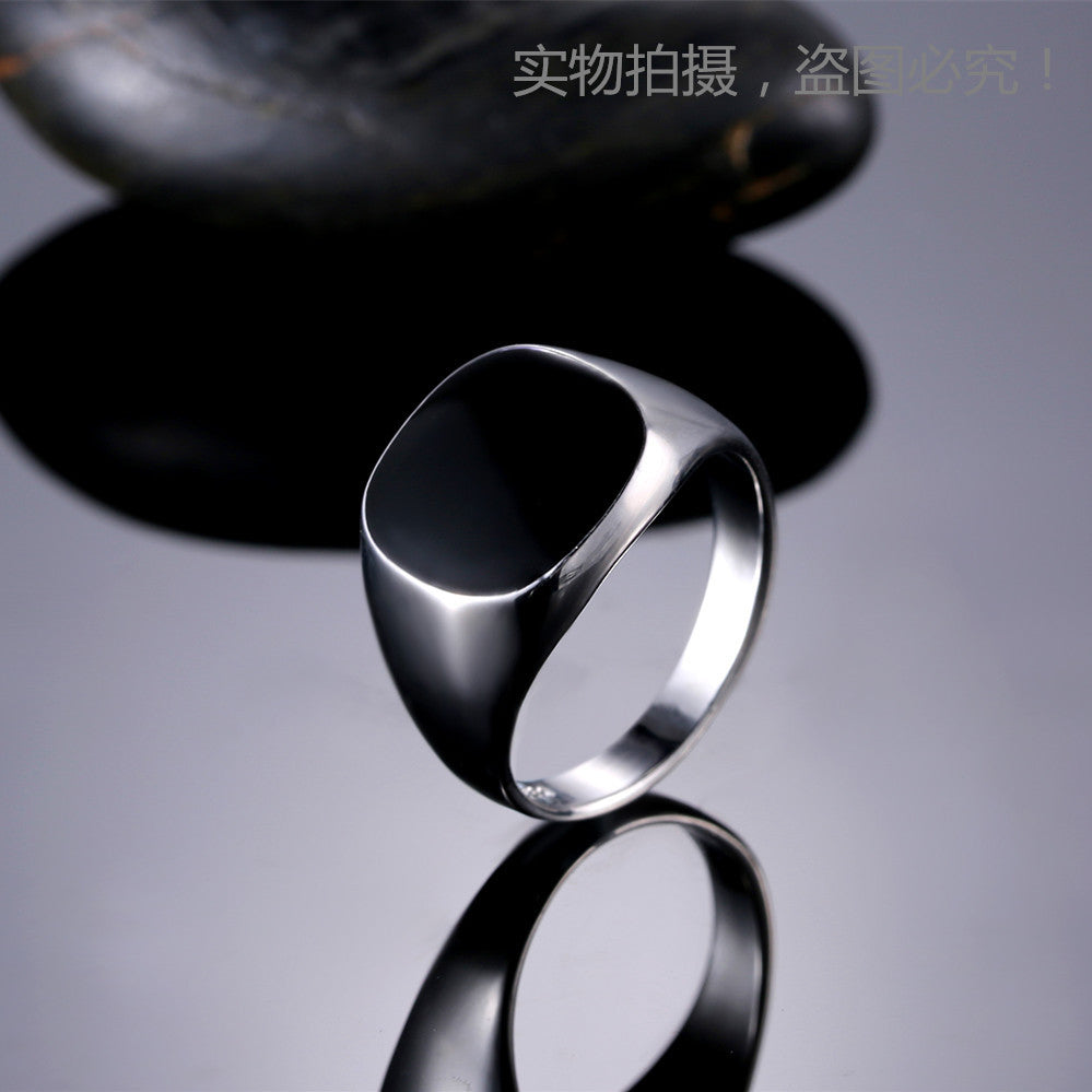 Fashion Simple Men's Ring - view 3