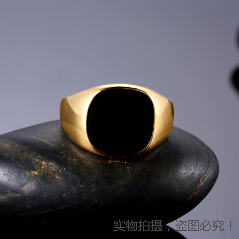 Fashion Simple Men's Ring - view 4