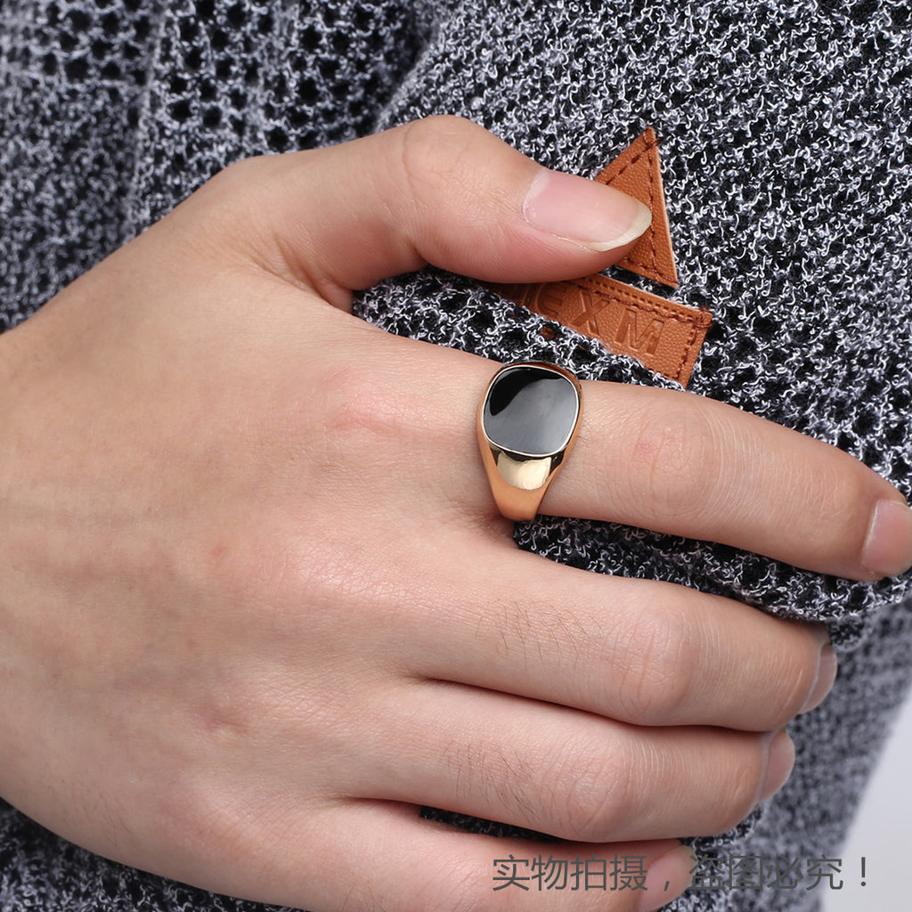 Fashion Simple Men's Ring - view 5
