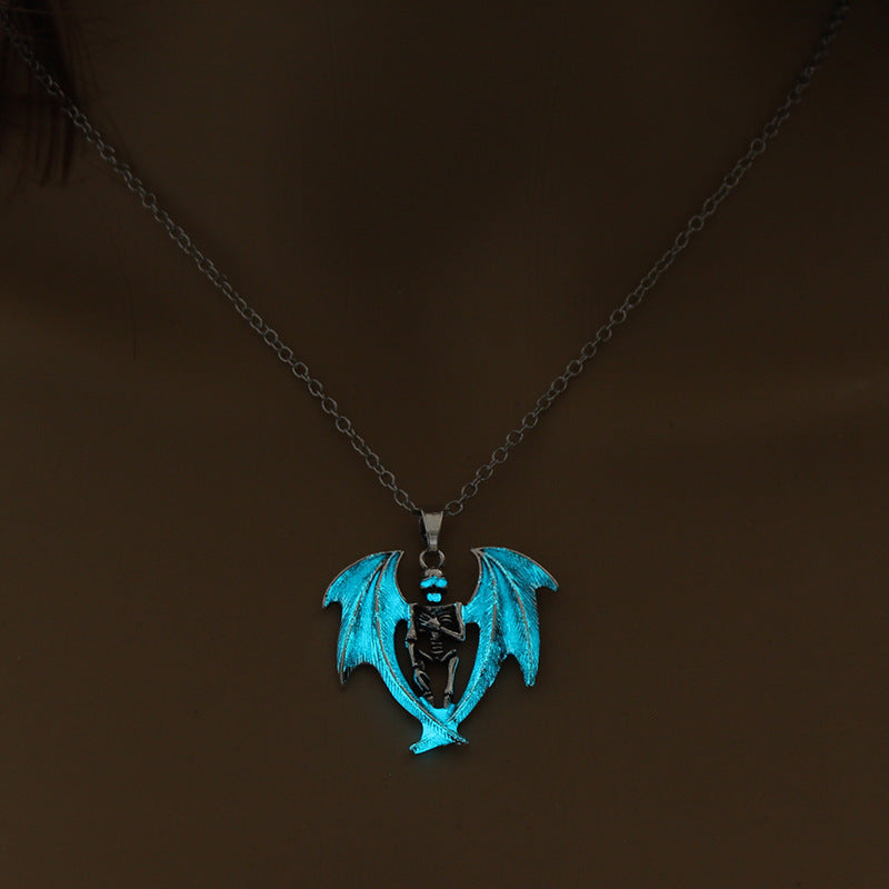 Fashion Printing Alloy Plating Halloween Men'S Necklace - view 4