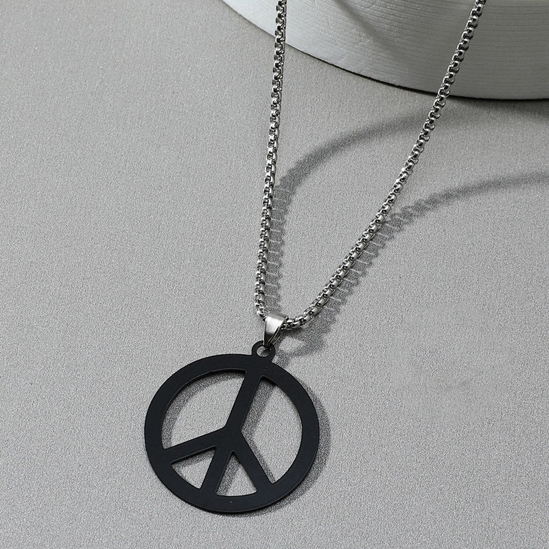 Fashion Stainless Steel Plating Men's Necklace - view 3