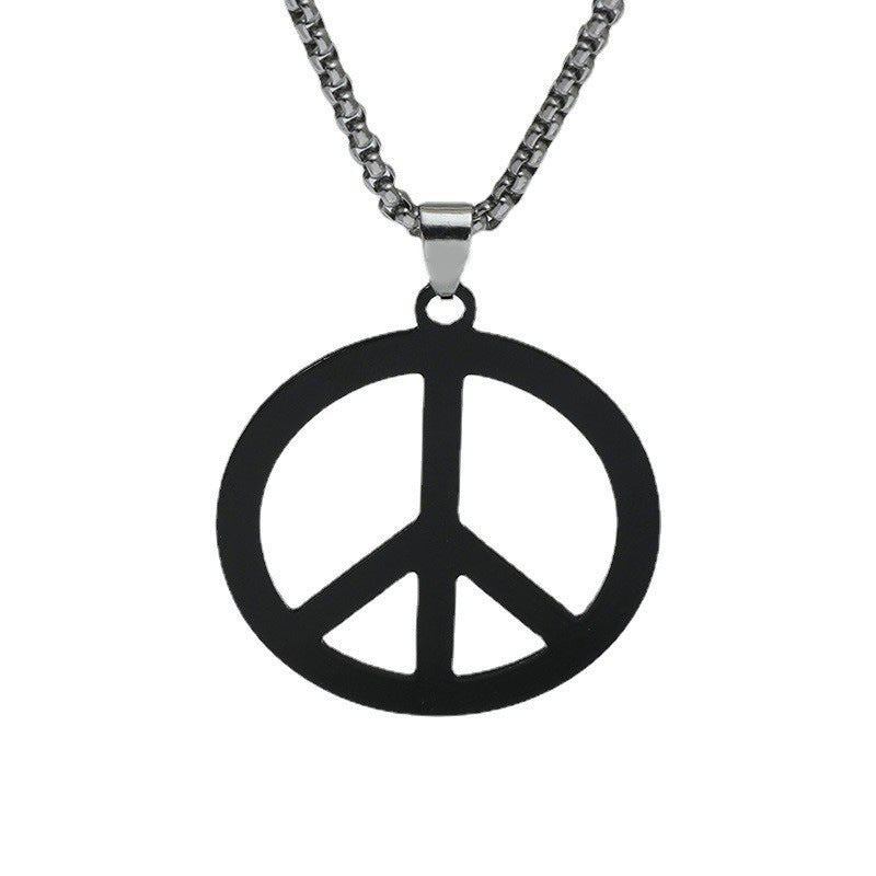Fashion Stainless Steel Plating Men's Necklace - view 5