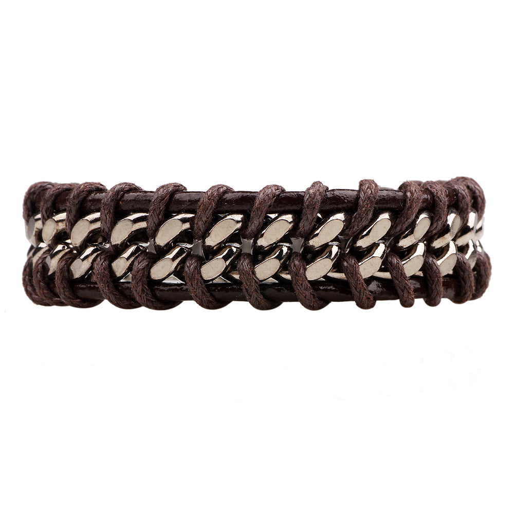 Heart Men's Bracelets Men Cord & Leather Bracelets - view 5