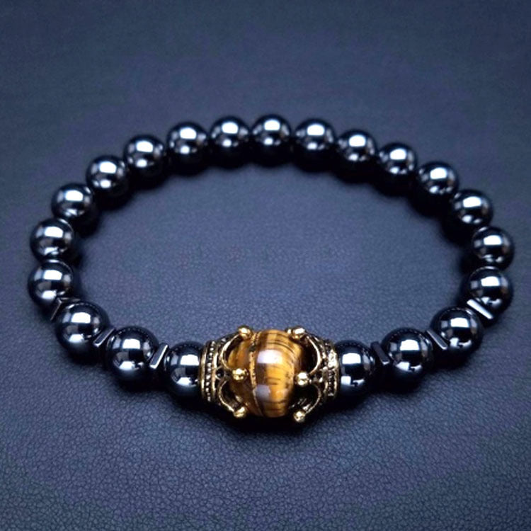 Retro Crown Beaded Men'S Bracelets Men Beaded Bracelets - view 2