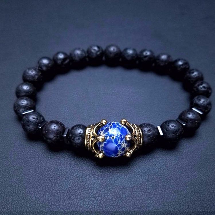 Retro Crown Beaded Men'S Bracelets Men Beaded Bracelets - view 4