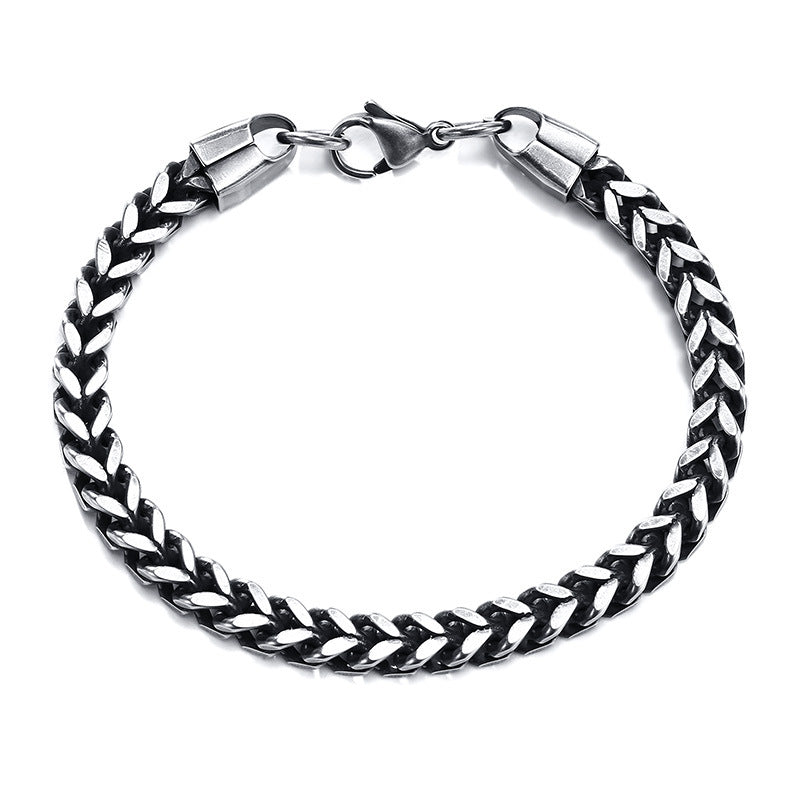 Fashion Geometric Stainless Steel Plating Men'S Bracelets - view 4