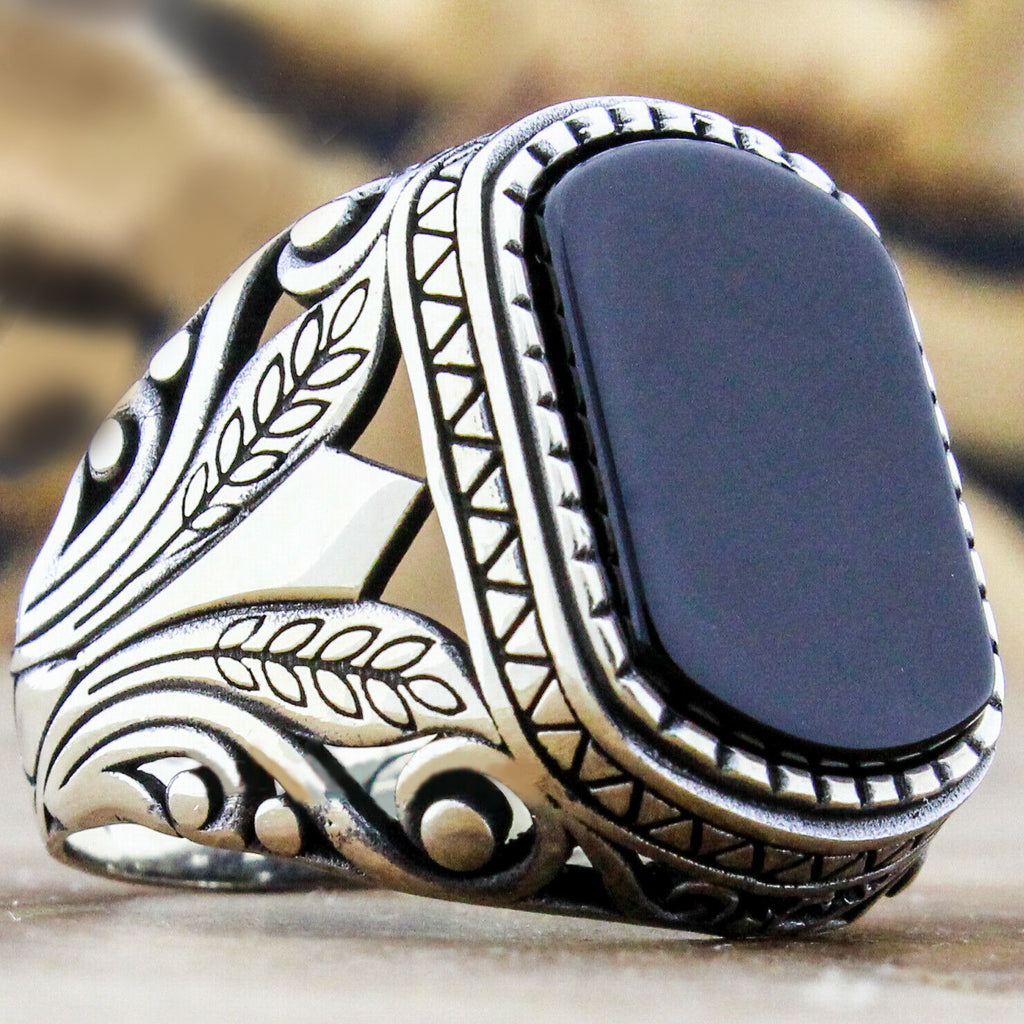 Fashion Geometric Alloy Plating Zircon Men's Rings - view 5