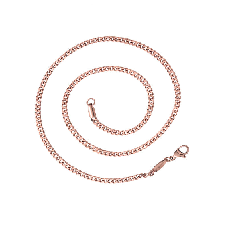 Fashion Geometric Stainless Steel Men's Necklace - view 2