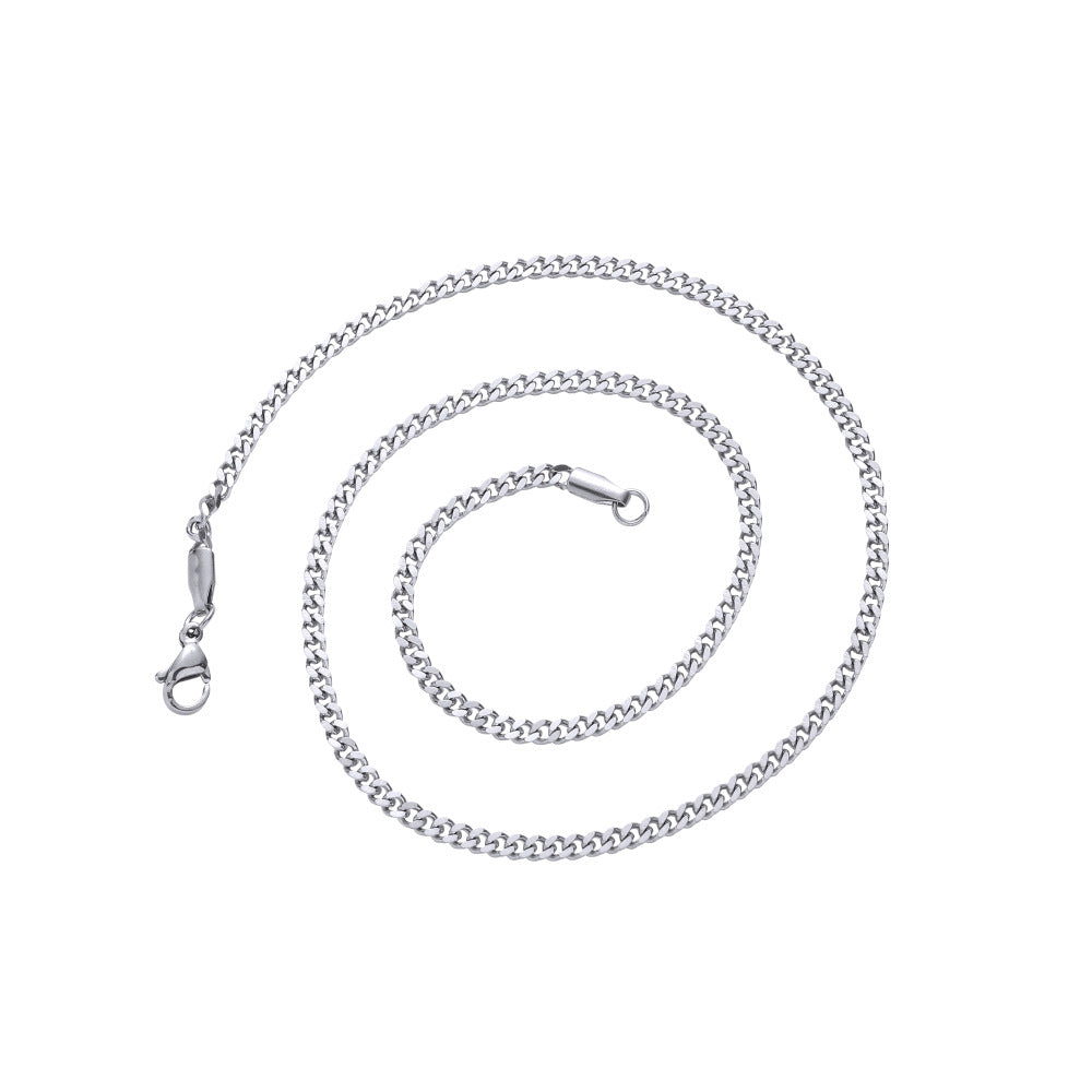 Fashion Geometric Stainless Steel Men's Necklace - view 3
