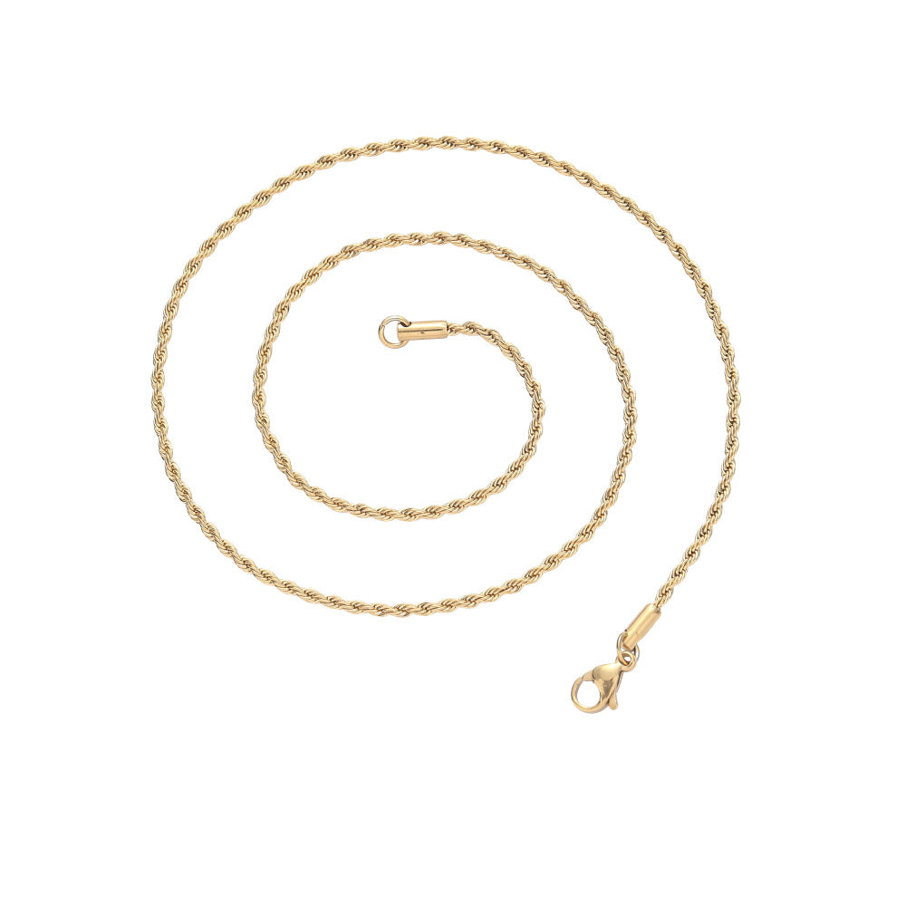 Fashion Geometric Stainless Steel Men's Necklace - view 4
