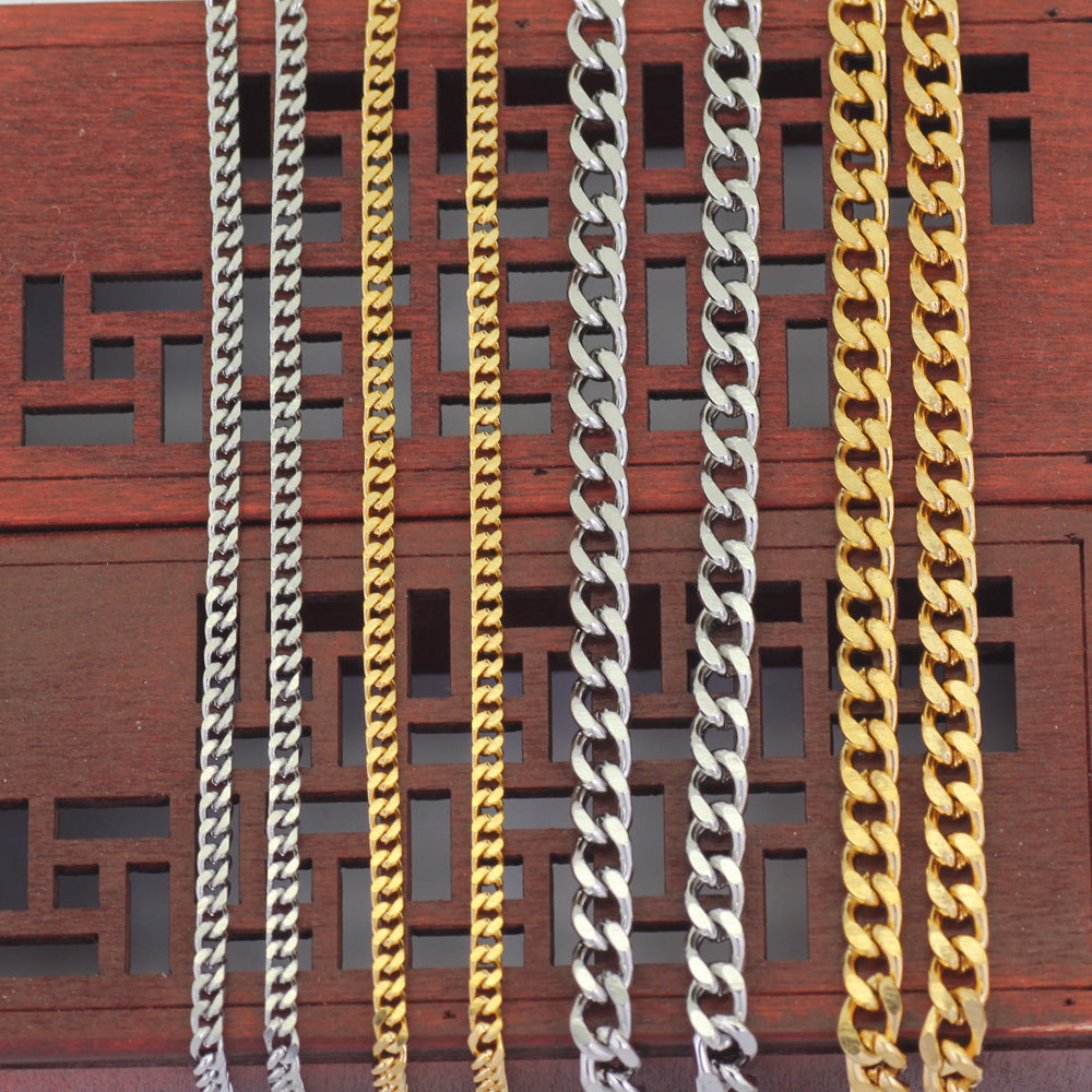 Fashion Geometric Stainless Steel Men's Necklace - view 5
