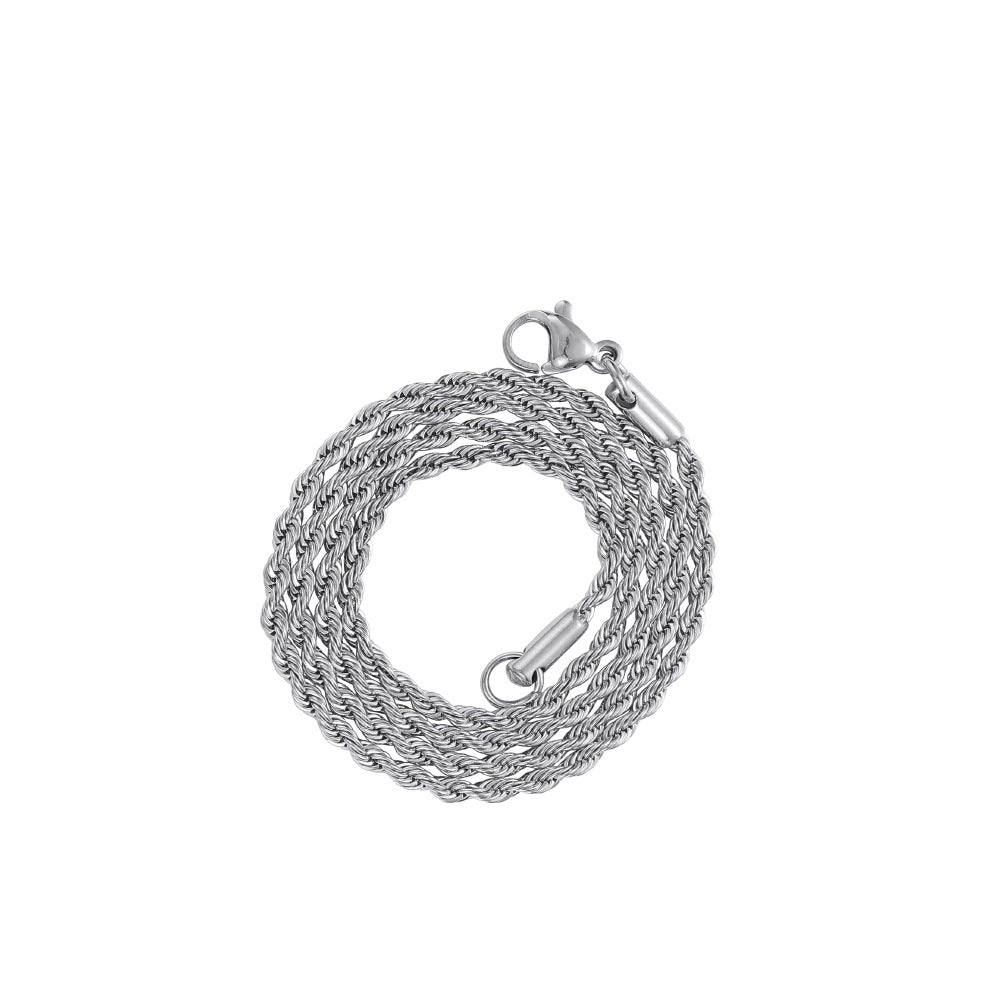 Fashion Geometric Stainless Steel Men's Necklace - view 3