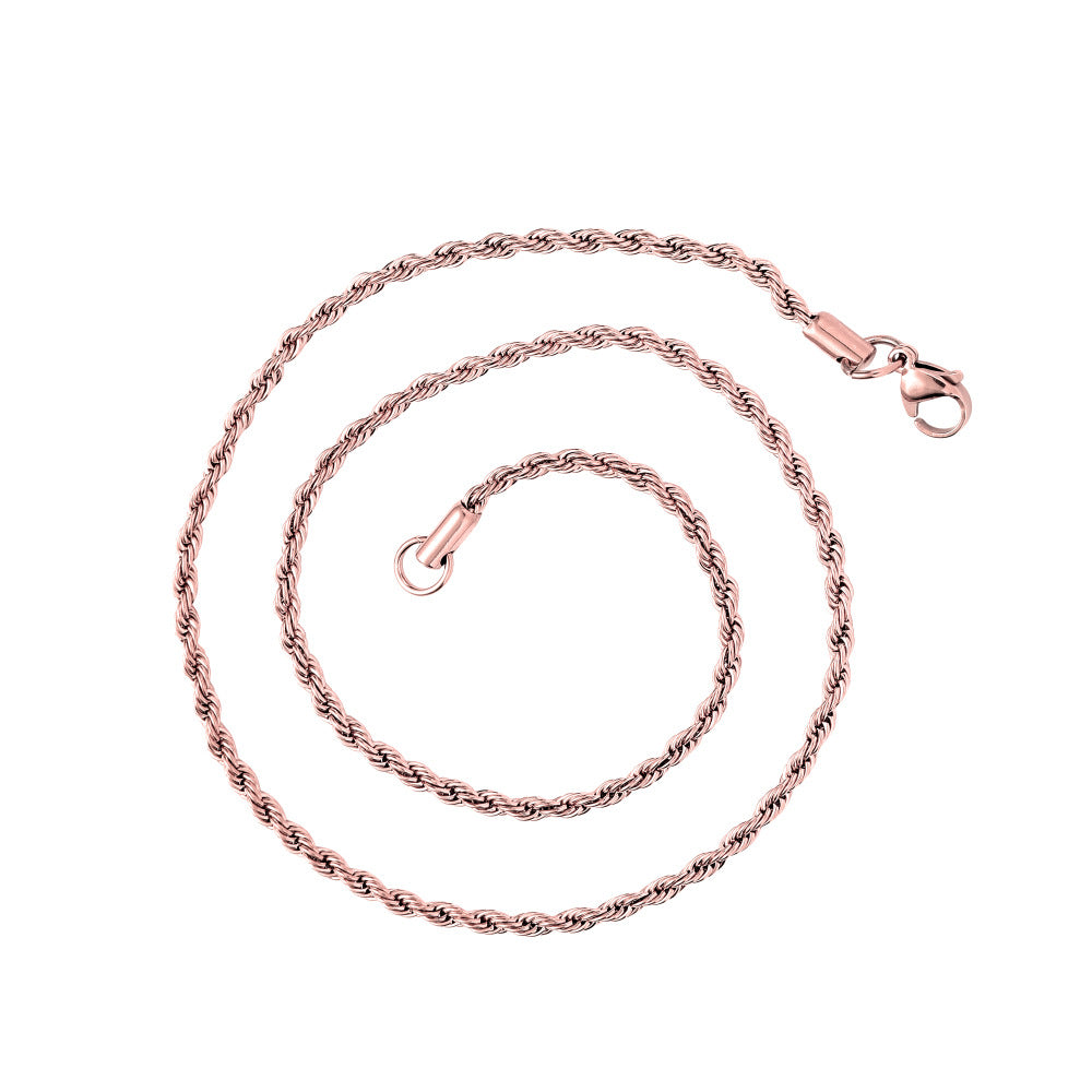 Fashion Geometric Stainless Steel Men's Necklace - view 2