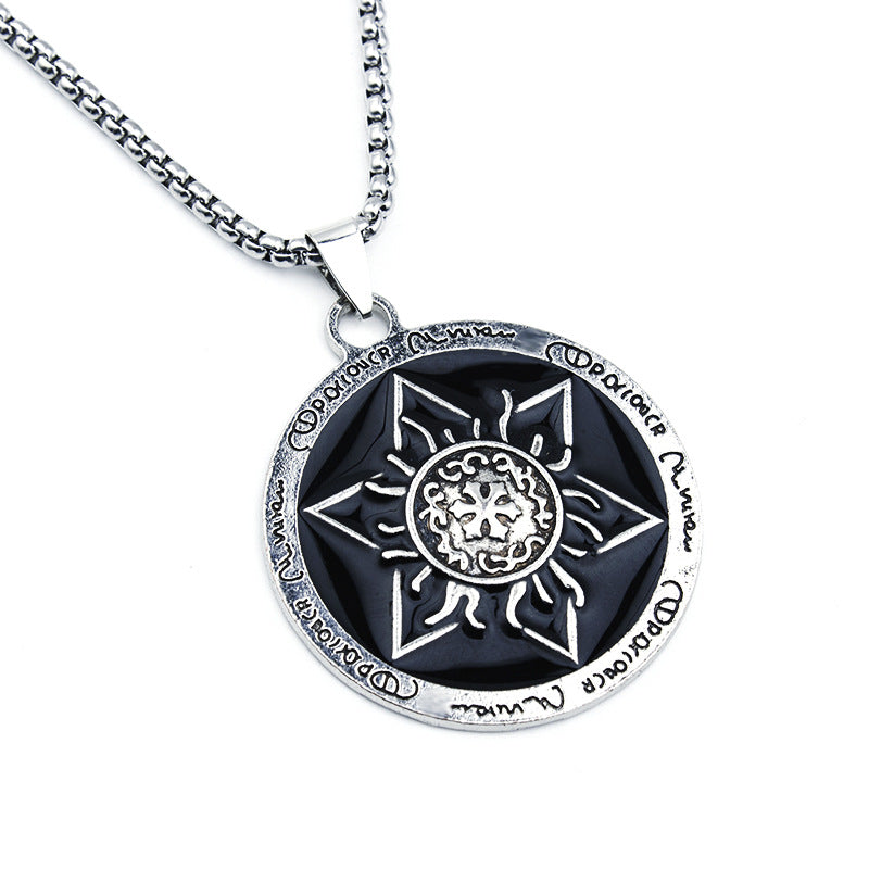 Punk Geometric Alloy Plating Men's Necklace - view 2