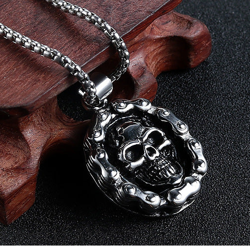 Punk Geometric Alloy Plating Men's Necklace - view 4