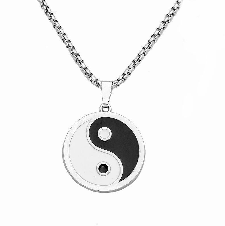 Hip-hop Geometric Alloy Stoving Varnish Men's Necklace - view 2
