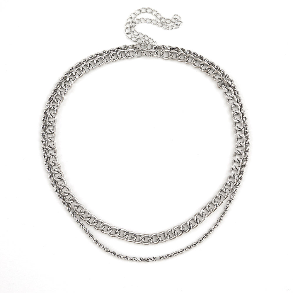 Punk Geometric Iron Plating Men'S Necklace - view 6