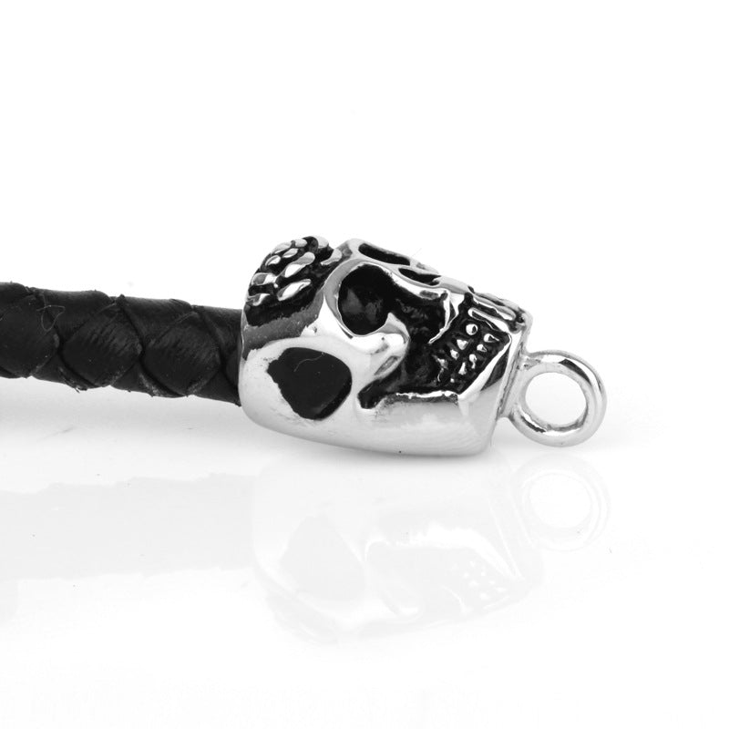 Fashion Skull Titanium Steel Men'S Bracelets - view 3