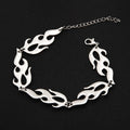 Fashion Flame Alloy Men's Necklace - front view