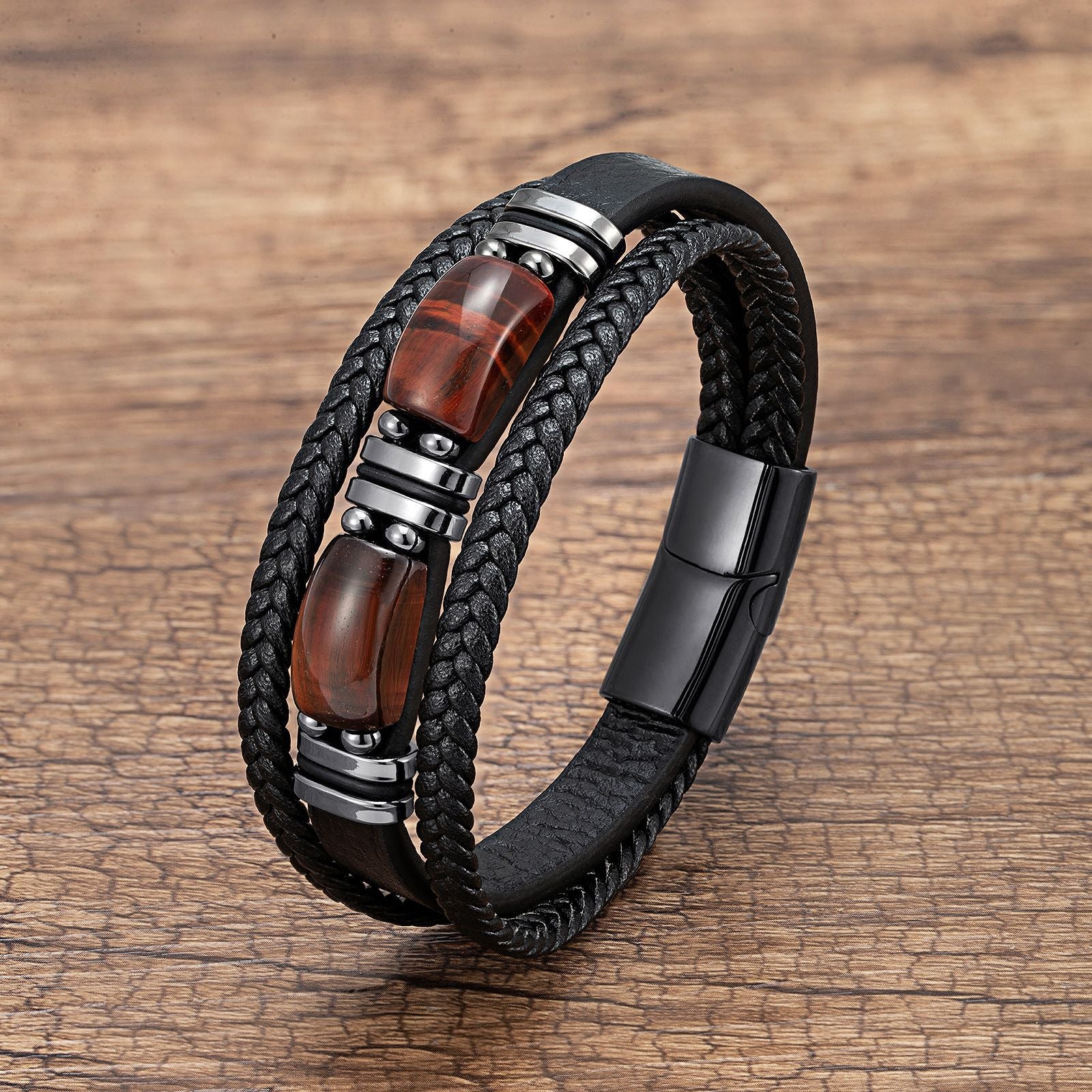 Casual Geometric 316 Stainless Steel  Men'S Bracelets - view 3