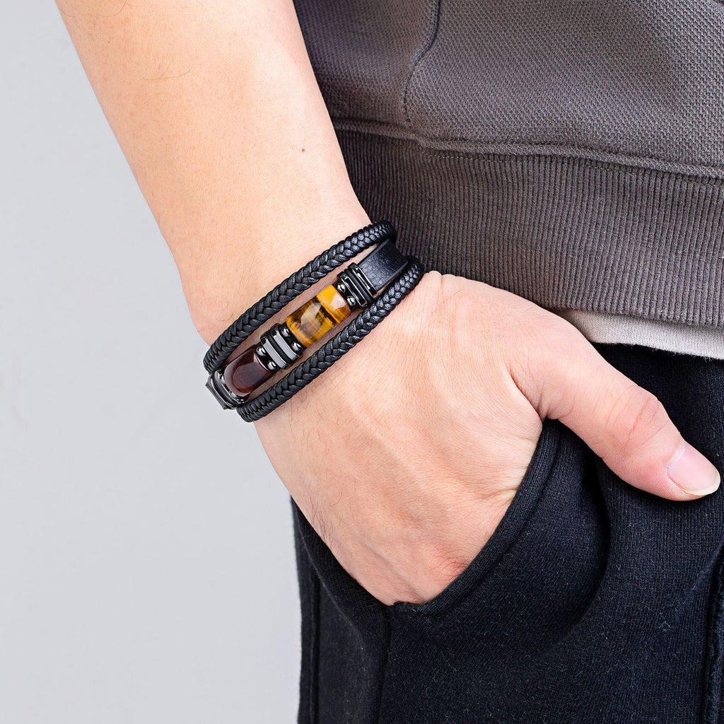 Casual Geometric 316 Stainless Steel  Men'S Bracelets - view 5