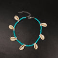 Vacation Shell Shell Wholesale Anklet - front view