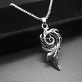 Punk Geometric Alloy Titanium Steel Plating Men's Necklace - front view