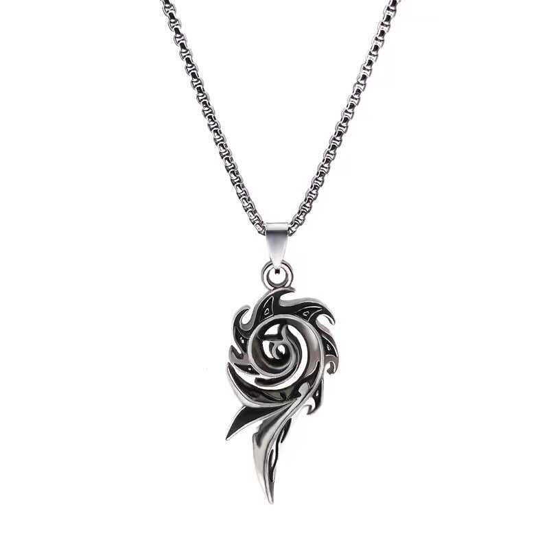 Punk Geometric Alloy Titanium Steel Plating Men's Necklace - view 3