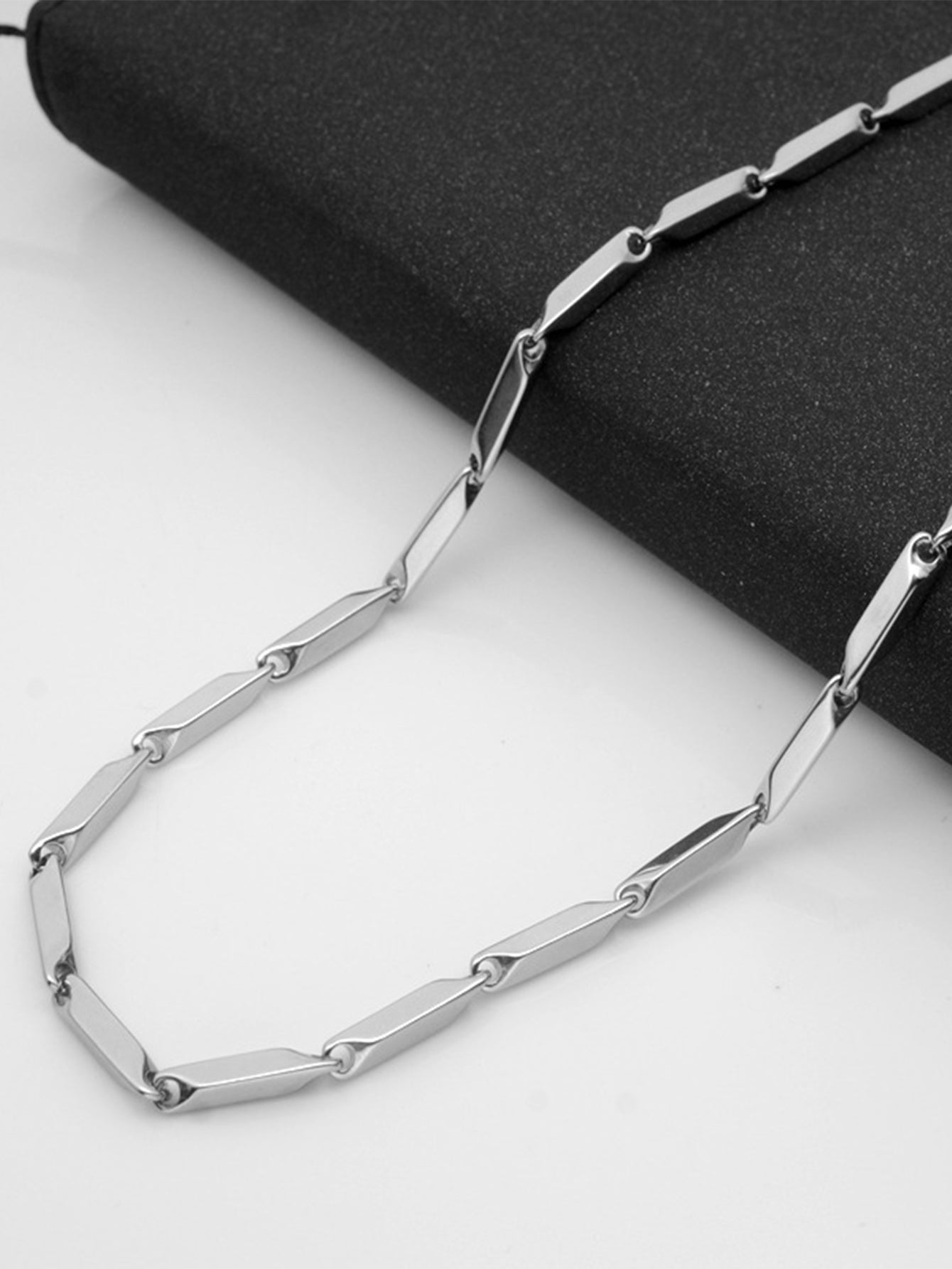 Hip-Hop Retro Solid Color Men'S Necklace - view 6