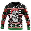 Wholesale Men'S Hip-Hop Christmas Tree Long Sleeve 3D Print Men's Hoodies - front view