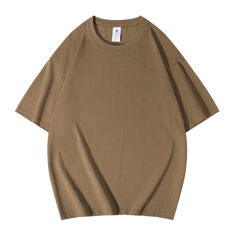 Men's T-shirt Short Sleeve T-shirts Casual Solid Color - view 3