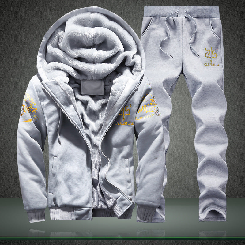 Men's Hoodies Long Sleeve Simple Style Printing - front view