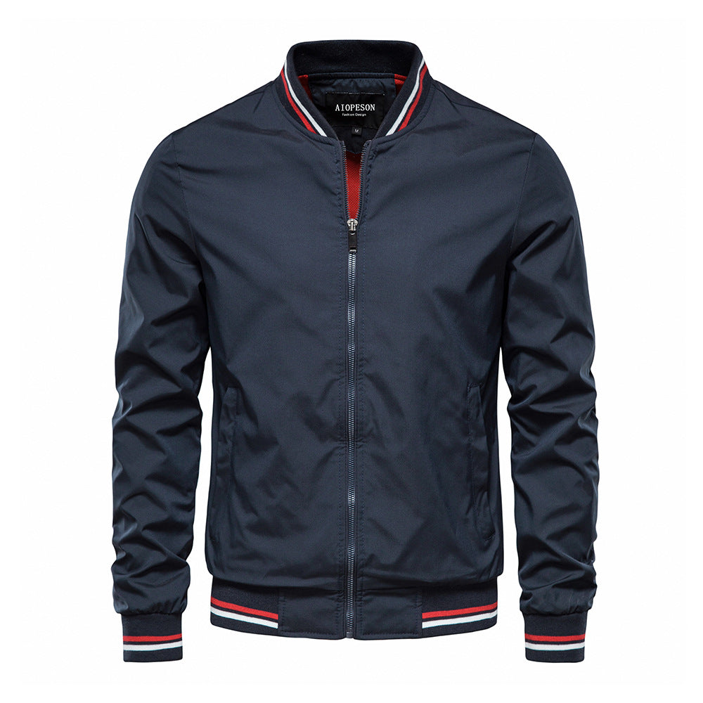 Men's Hoodies Long Sleeve Simple Style Solid Color - front view