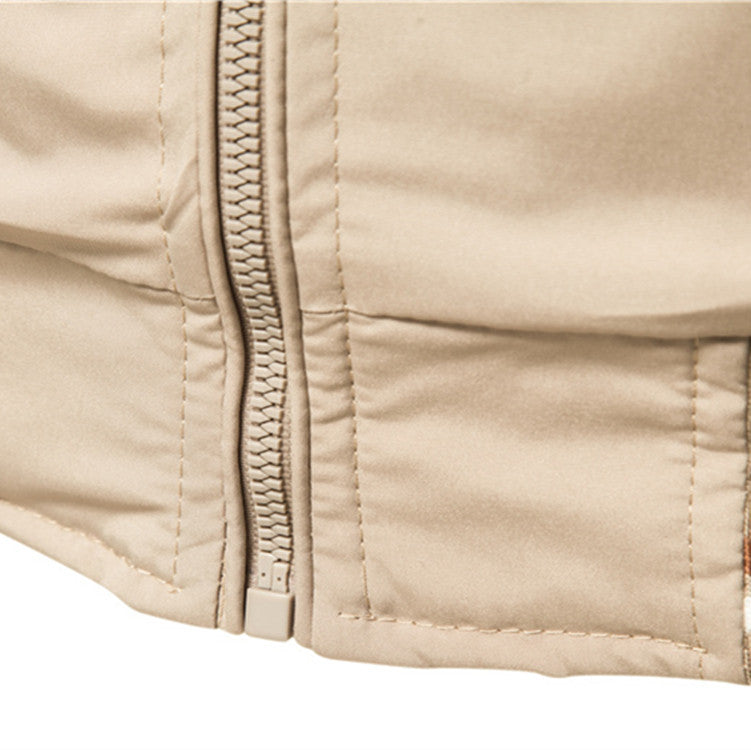 Men's Hoodies Long Sleeve Simple Style Solid Color - view 3