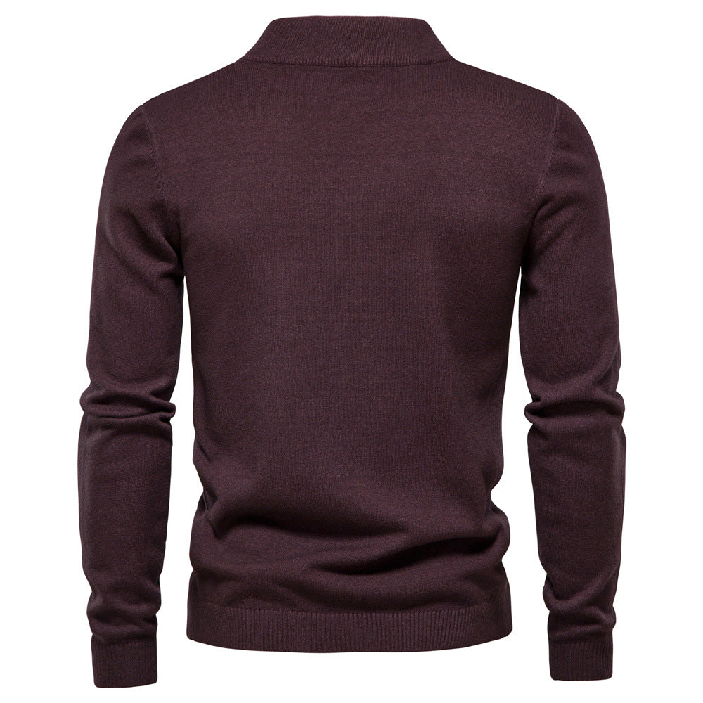 Men's Hoodies Long Sleeve Simple Style Solid Color - view 5