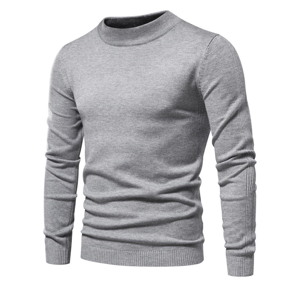 Men's Hoodies Long Sleeve Simple Style Solid Color - front view
