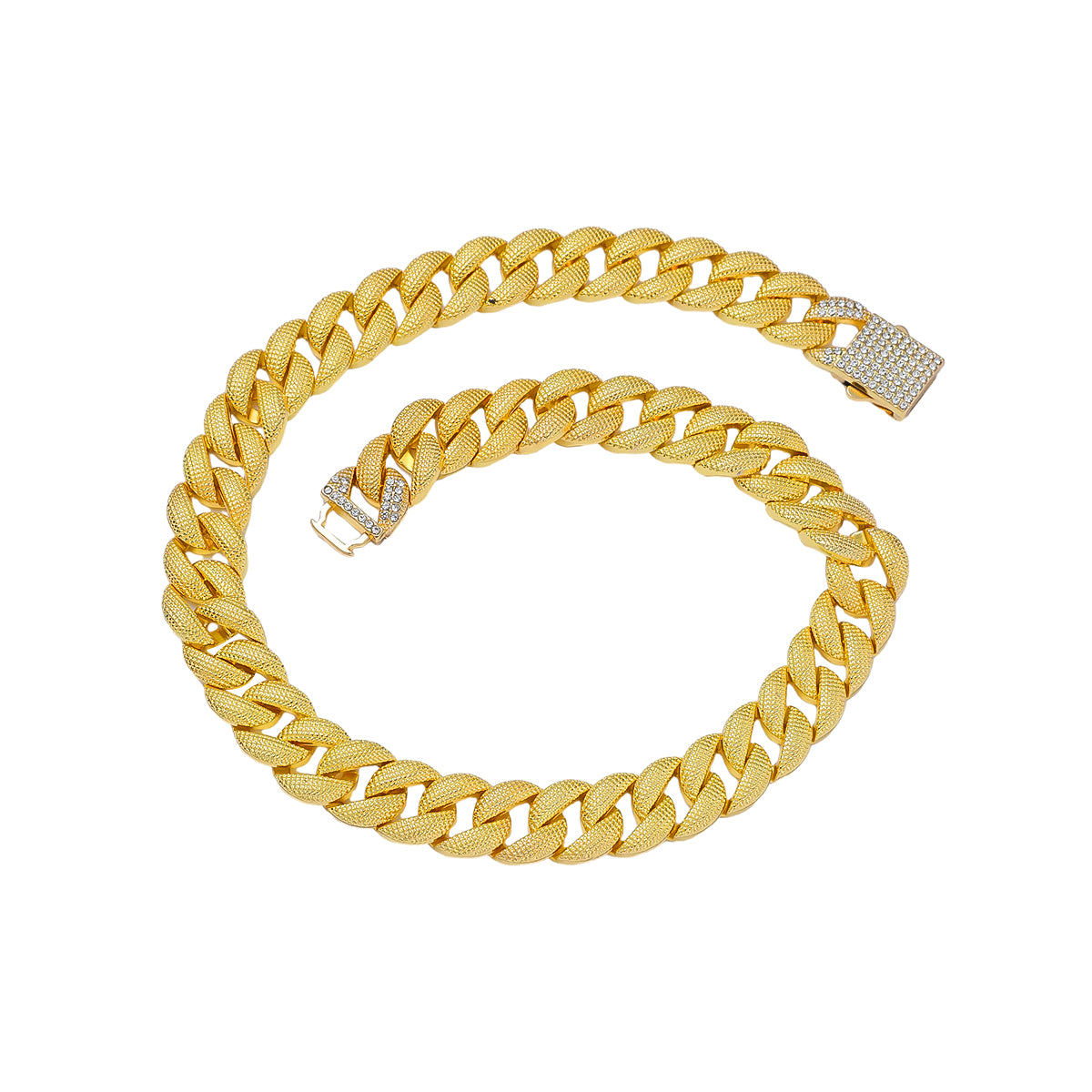 Hip-hop Chain Alloy Plating Men's Necklace - view 2