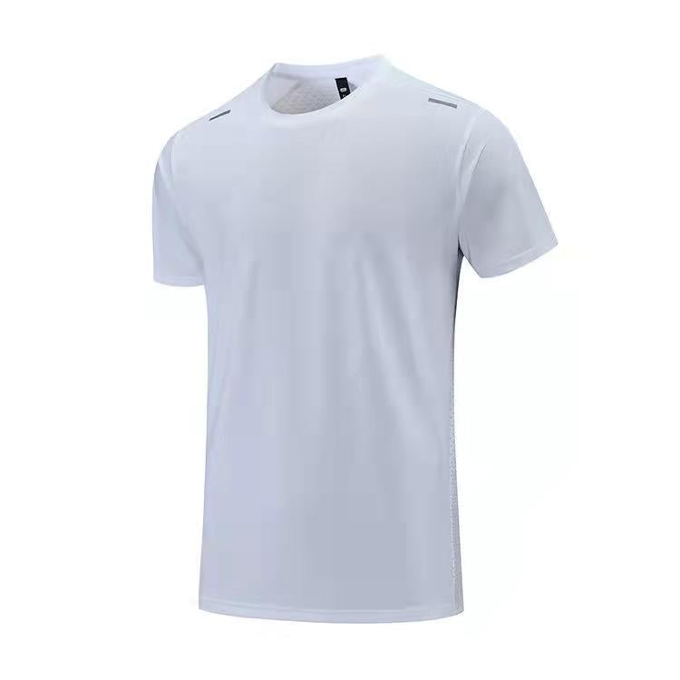 Wholesale Men's Sports Solid Color Men's T-shirt - view 2