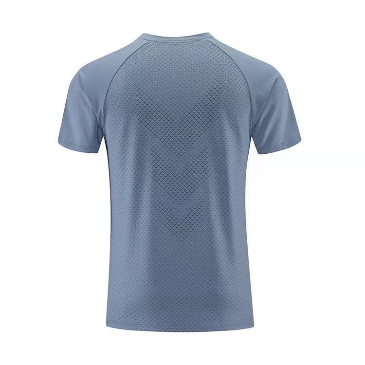 Wholesale Men's Sports Solid Color Men's T-shirt - view 4