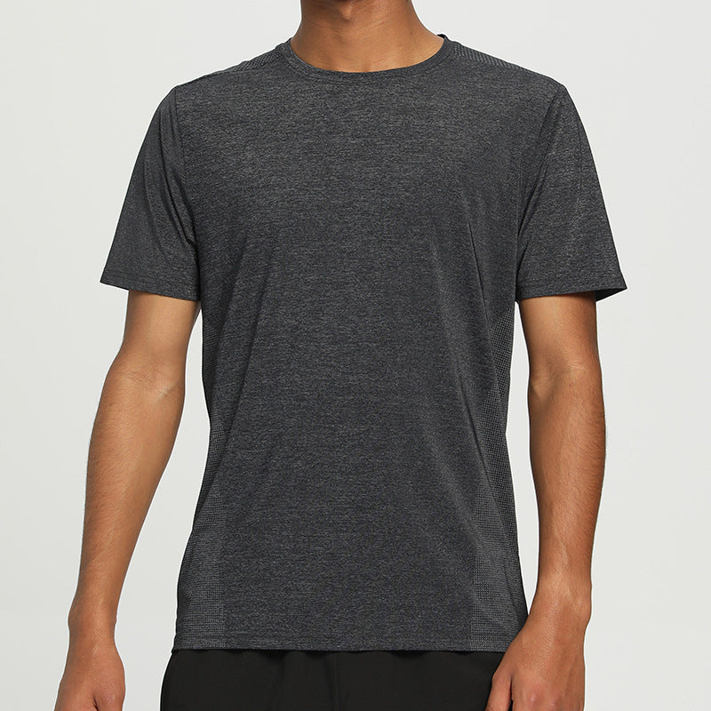Wholesale Men's Sports Solid Color Men's T-shirt - view 4