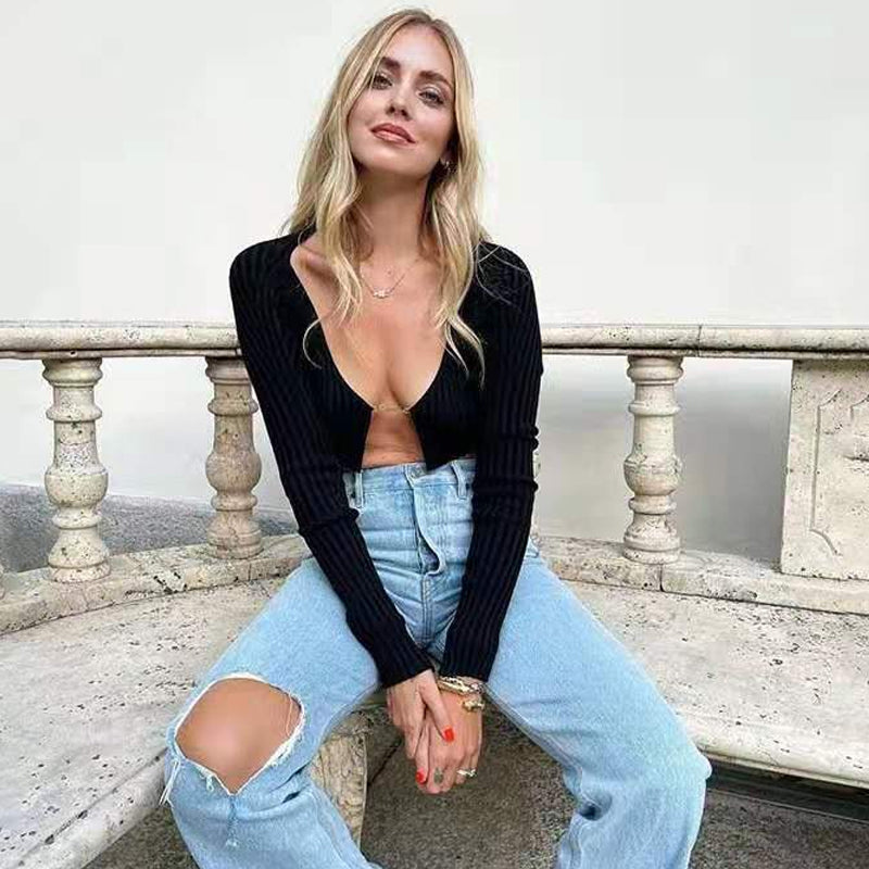 Wholesale Fashion Solid Color Blouses - view 5