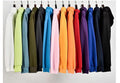 Wholesale Men'S Preppy Style Solid Color Long Sleeve Men's Hoodies - front view