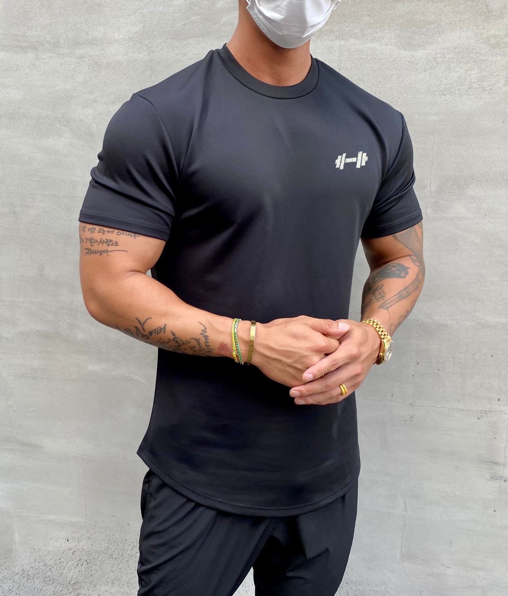 Men's Printing Sports Round Neck Short Sleeve Regular Fit Men's T-shirt - view 2