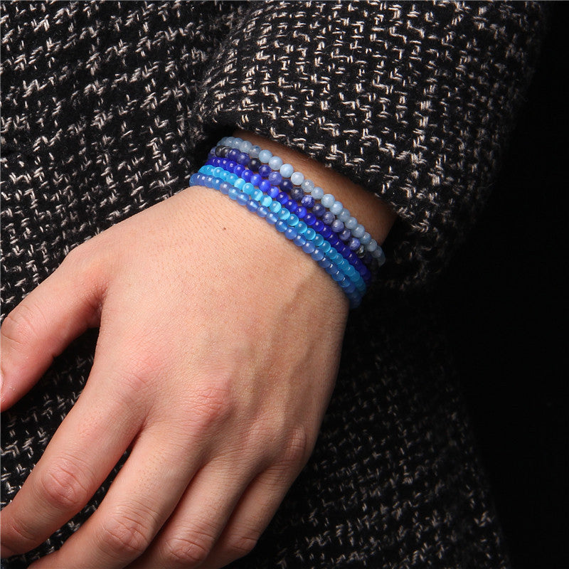 Casual Retro Geometric Natural Stone Agate Bracelets In Bulk - view 3