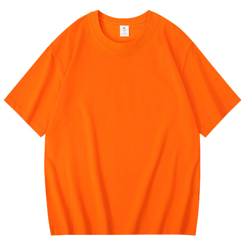Wholesale Men's Cotton Classic Style Solid Color Short Sleeve Men's T-shirt - view 2