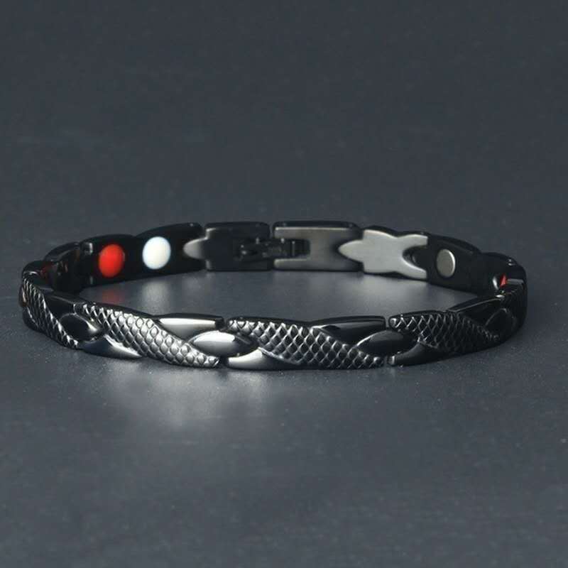 Hibiscus Chen Fashion Men's Magnet Dragon Bracelet  Simple And Atmospheric Couple's Stone Bracelet  Bracelet - view 3