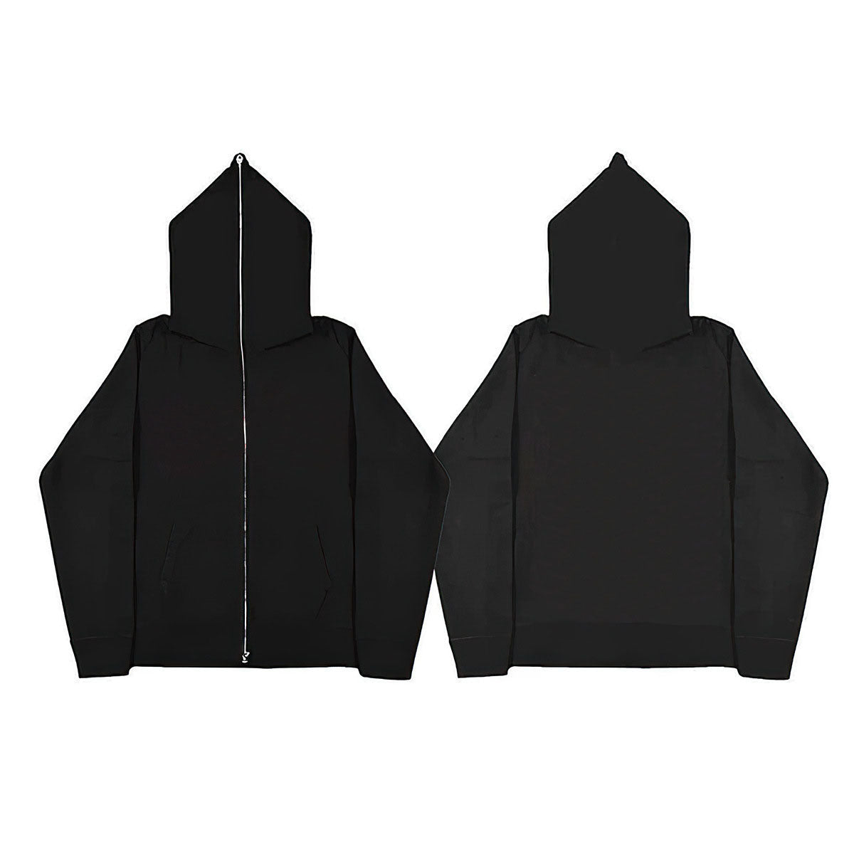 Wholesale Men's Casual Solid Color Long Sleeve Men's Hoodies - view 5